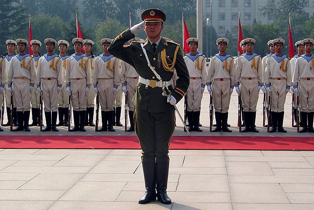 Image: Chinese Troops (Wikimedia Commons).