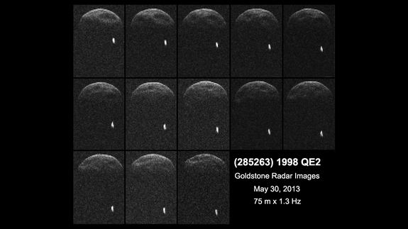 Approaching Asteroid 1998 QE2 Has a Moon, Images Reveal