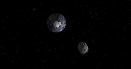 euters/Reuters - The passage of asteroid 2012 DA14 through the Earth-moon system, is depicted in this handout image from NASA. REUTERS/NASA/JPL-Caltech/Handout