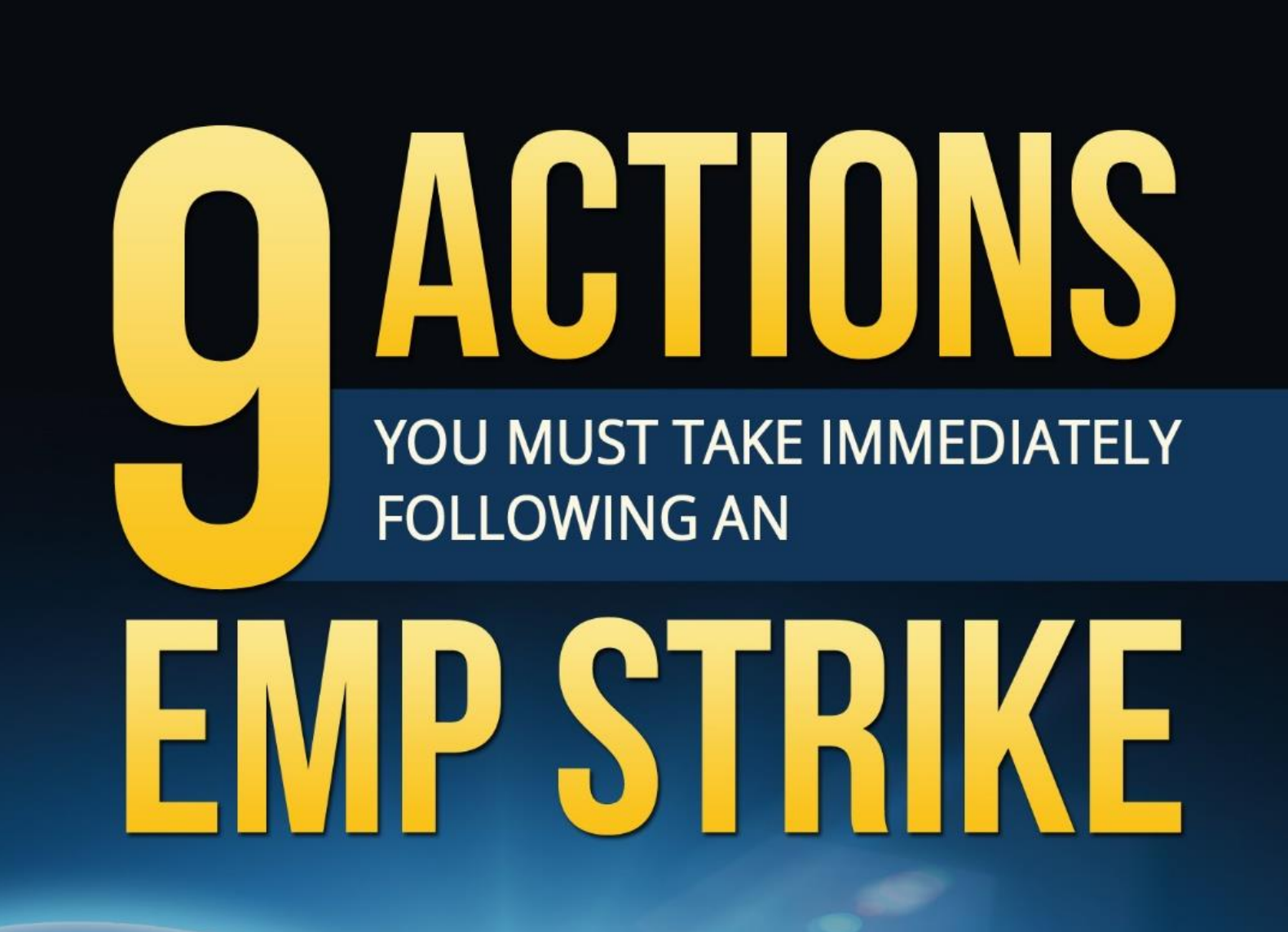 9 Actions You Must Take Immediately After an EMP Strike